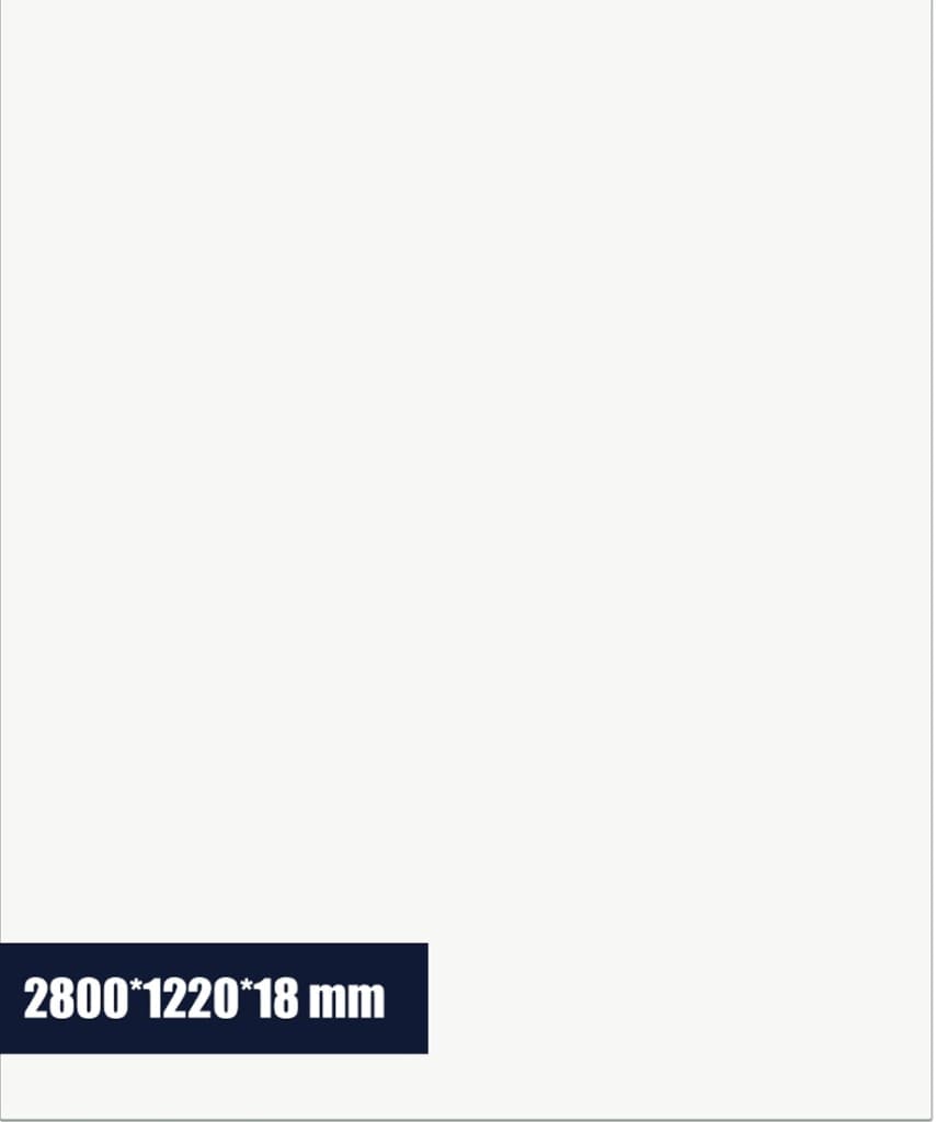 MDF Blanc 18mm